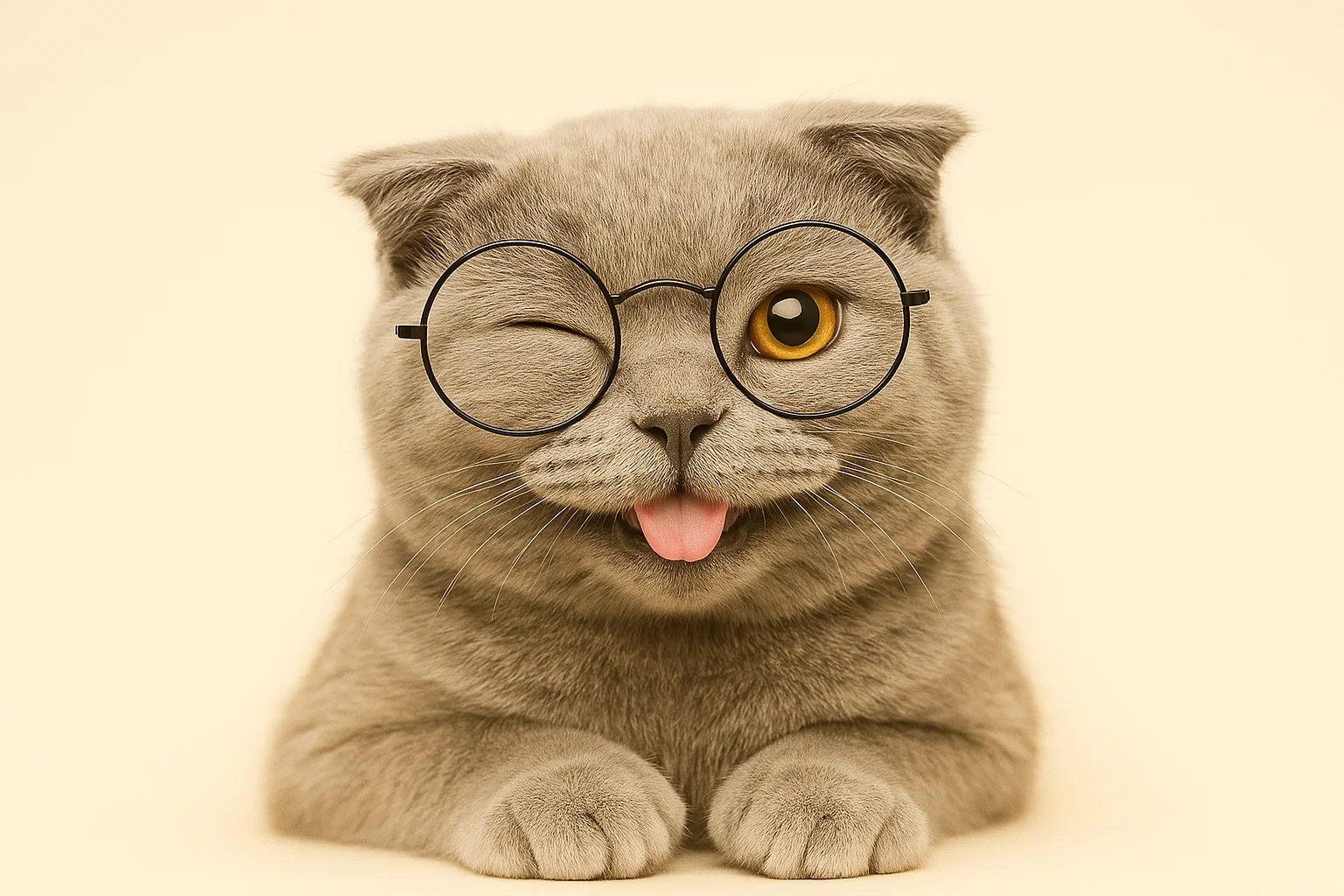 ใส่แว่นสุดน่ารัก