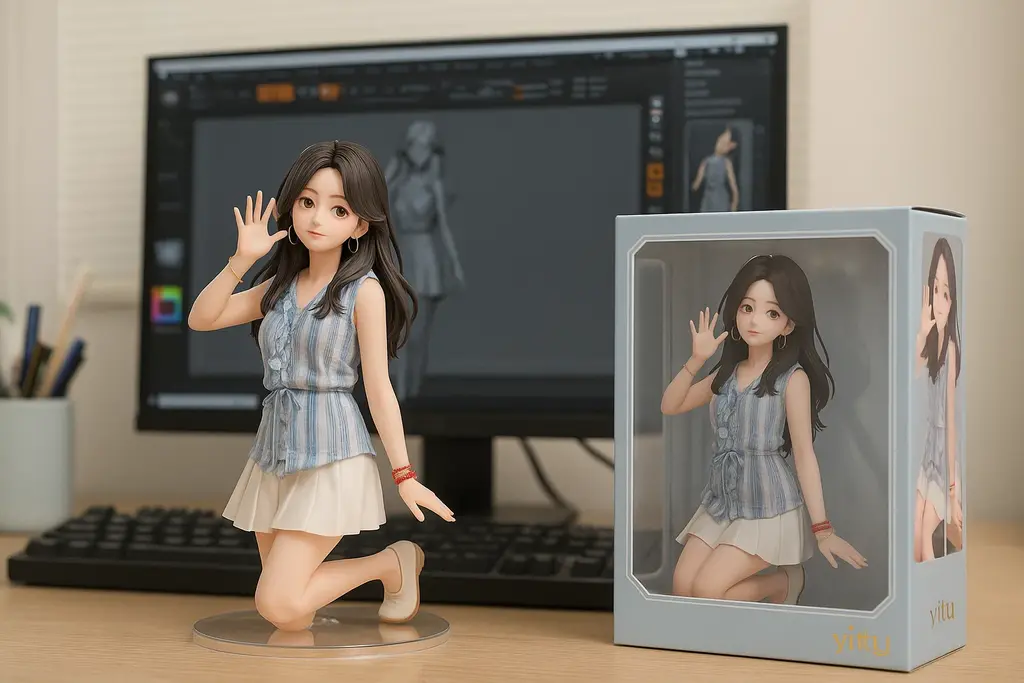 ฟิกเกอร์ 3D โต๊ะ